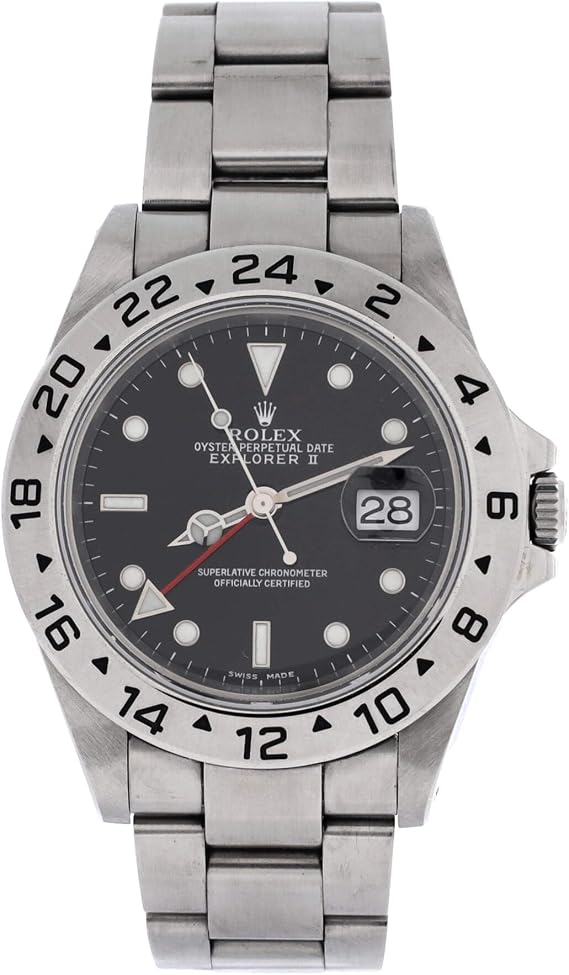 Pre-Loved Oyster Perpetual Explorer II Automatic Watch Stainless Steel 40