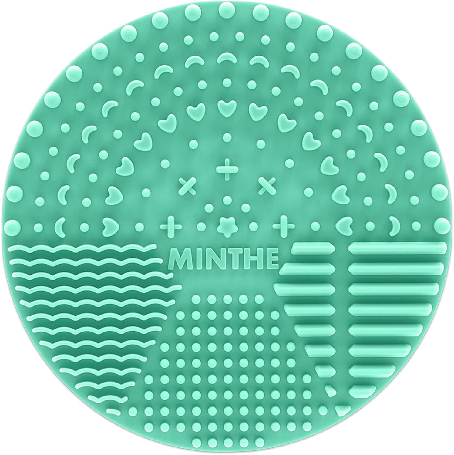 MINTHE™ 2 Pack, Make Up Brush Cleaning Pad (Green)