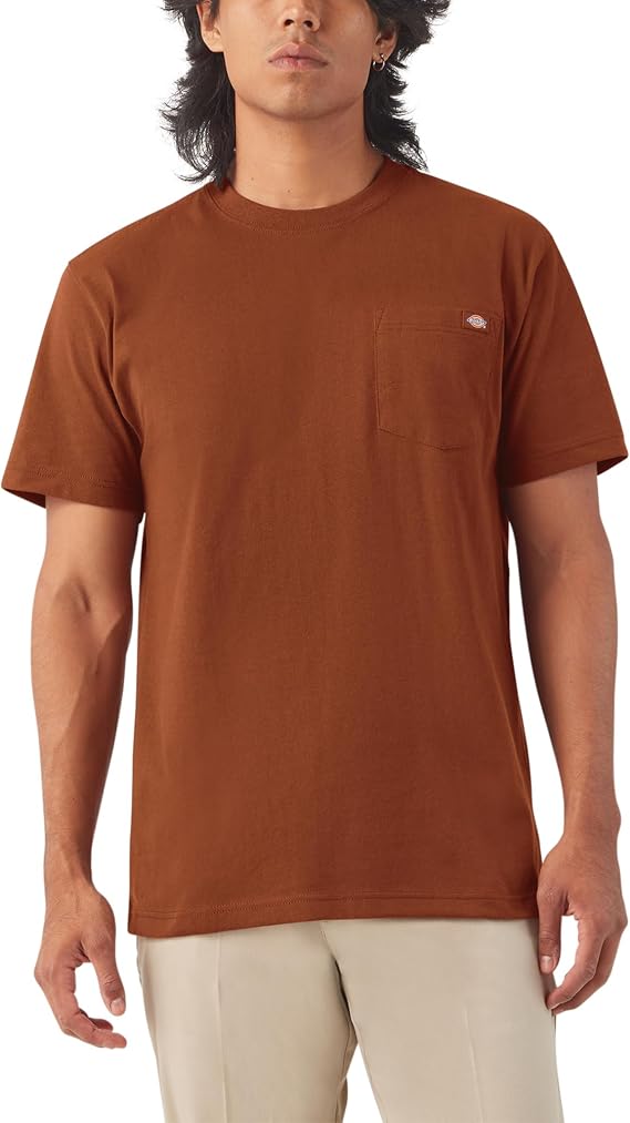 Dickies Men's Big & Tall Heavyweight Crew Neck Short Sleeve Tee