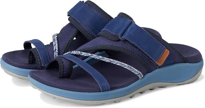 Merrell Women's Terran 4 Post Slide, Sea, 6.5 UK