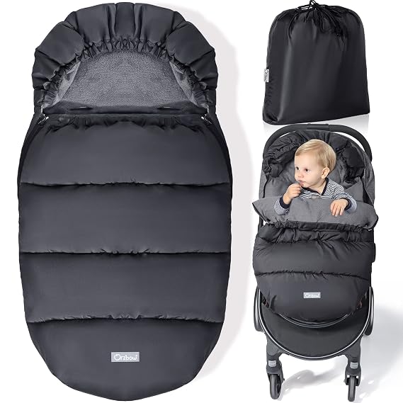 Orzbow Universal Stroller Footmuff, Winter Baby Bunting Bag, Weather-Proof