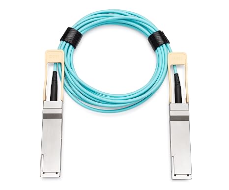 Compatible with Dell EMC AOC-QSFP-100G-3M 100G QSFP28 to QSFP28 Active Optical Cable | 100GBASE AOC 3m AOC-QSFP-100G-3M-HPC