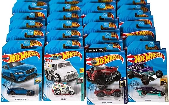 Hot Wheels 24-Car Random Assortment Party Pack Bundle