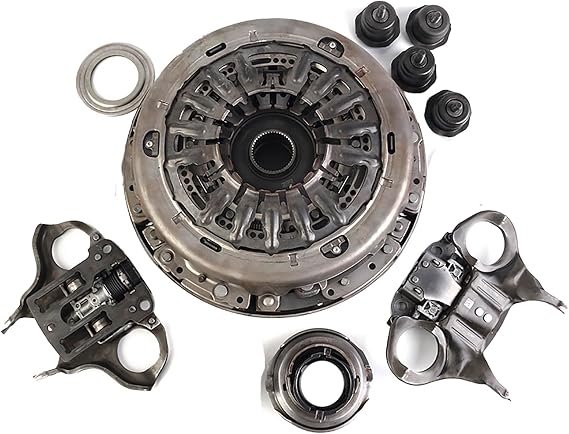 6DCT250 Transmission Dual Clutch Fork Kit -DPS6 602000800 Full Set Dual Clutch Drum & Fork Levers Bearings kits -Compatible with Focus Fiesta B-MAX & EcoSport 2012-2019