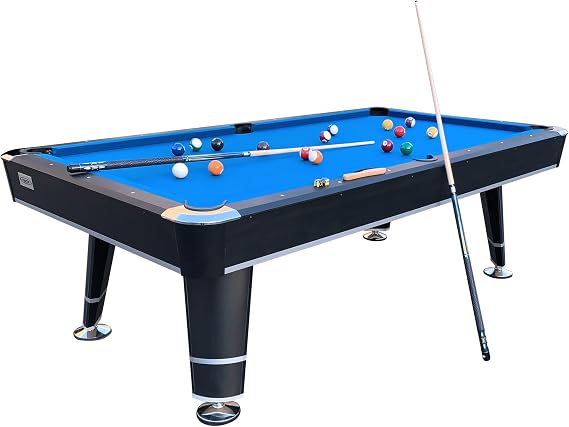 RACK Orion 8-Foot Tournament Billiard/Pool Table (Blue) Professional Competition Game Table