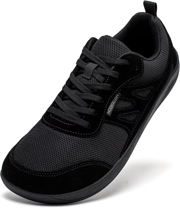 HOBIBEAR Unisex Wide Barefoot Shoes for Men Women Minimalist Athletic Trail Running Outdoor Walking Shoe