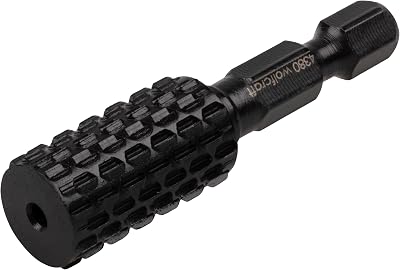 wolfcraft Profile rasp for Metal I 4380000 I Cylindrical with Hexagonal Shank