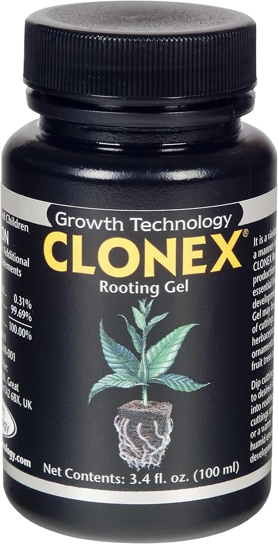Clonex Rooting Gel High-Performance Rooting Compound - 100ml | For Plant Cuttings, Contains IBA, Promotes Root Initiation & Development