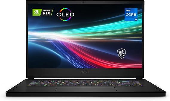 msi Creator 15 Professional Laptop: 15.6" UHD OLED 4K DCI-P3 100% Display, Intel Core i7-11800H, NVIDIA GeForce RTX 3060, 16GB RAM, 512GB NVME SSD, Thunderbolt 4, Win10, Black (A11UE-491)