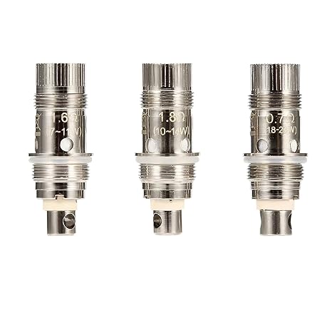 5pcs BVC Coil Nautilus2 Mini2 MTLZelos Mesh Coil Core 0.7ohm 1.6ohm 1.8ohm Replacement Core Hardware Accessories (5PCS 0.7ohm 18-23W)