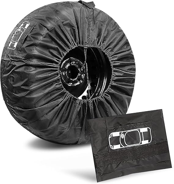 Car Spare Tire Cover, for 13" - 18" Tires
