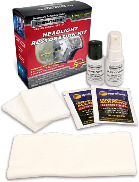 Technicians Choice Headlight Restoration Kit