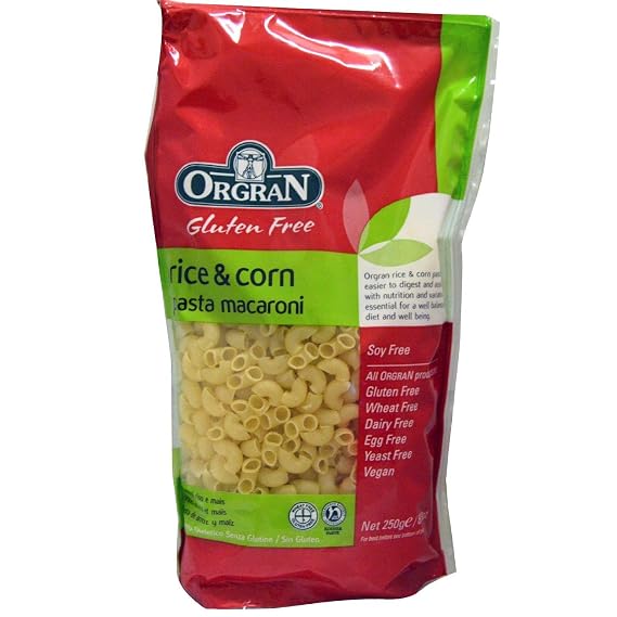 (2 Pack) - Orgran - Rice & Corn Macaroni | 250g | 2 PACK BUNDLE