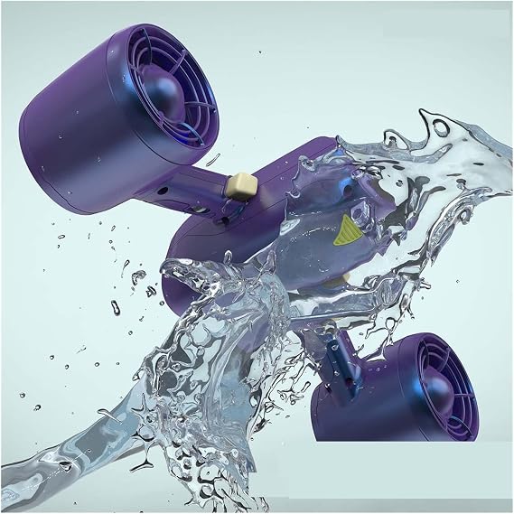 Underwater Scooter, Underwater Propeller Diving Booster Underwater Shooting Aircraft Diving Equipment Handheld Swimming for Scuba Diving Snorkeling Pool