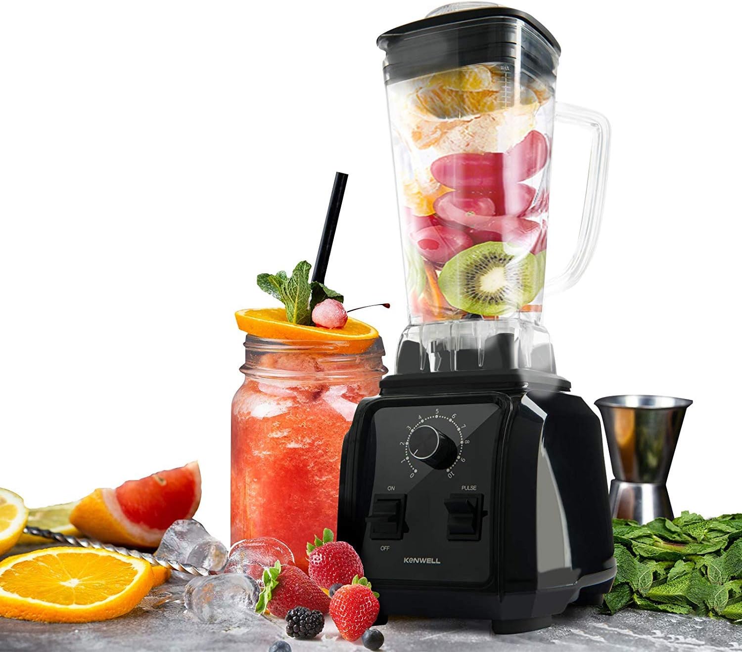 1450W Professional Blender 2L High-Speed BlenderMixer System, Shakes Smoothies Ice and Frozen Fruit