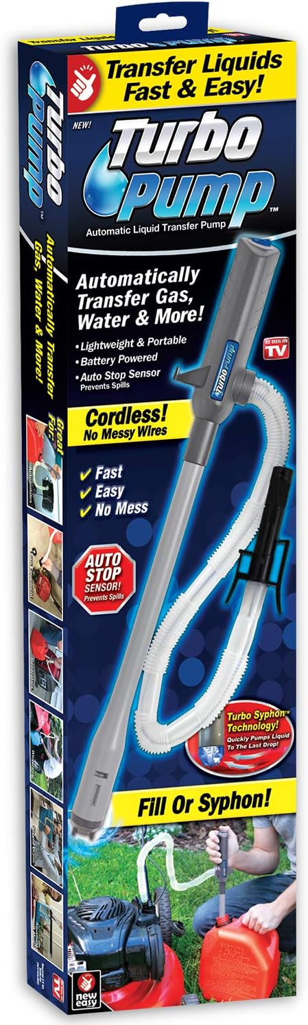 Ontel Turbo Pump Automatic Liquid Transfer Pump