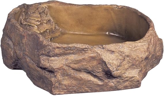 Exo Terra Water Dish, Water Bowl for Reptiles, X-Large, Flavorless, 1 pounds | Water Bowl for Reptiles, Flavorless, 1 Pound
