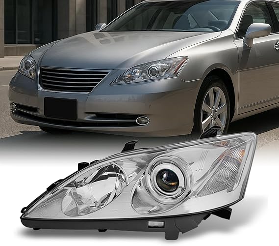 AKKON - For 2007 2008 2009 Lexus ES350 ES 350 Driver Left Side Halogen Type Headlight Headlamp Replacement