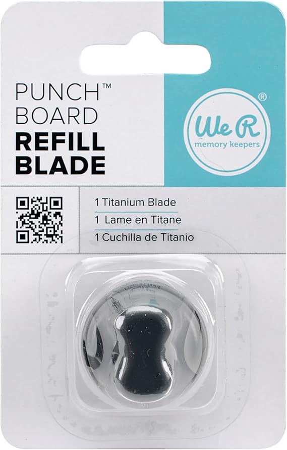 We R Memory Keepers Banner Punch Board - Refill Blades, Multicolor, 3.81 x 6.98 x 11.43 cm