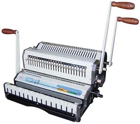 Akiles Wiremac-Combo 31 14" Heavy Duty Binding Machine & Punch 3:1 Wire + Plastic Combs