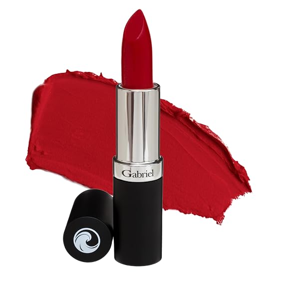 Gabriel Cosmetics Organic Lipstick (Pomegranate - Deep Red/Cool Creme)