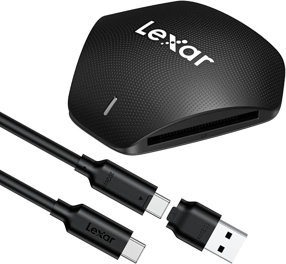 Lexar Multi-Card 3-in-1 USB 3.1 Type-C Reader