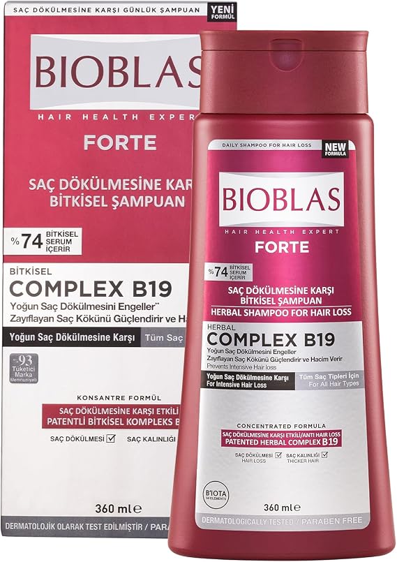 Bioblas Forte 360 ml Shampoo Against Hair Loss