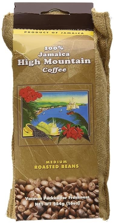 Jamaica High Mountain Coffee Beans (16oz)