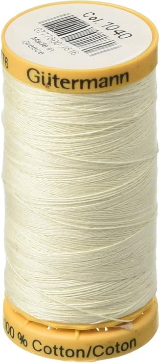 Natural Cotton Thread 273 Yards #1040