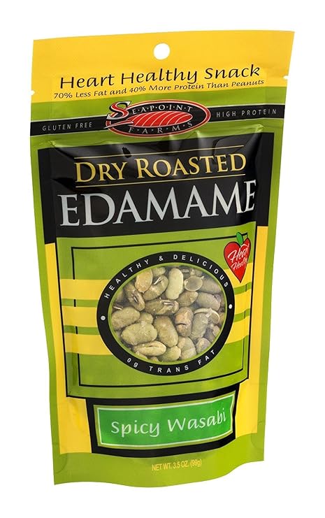 Sea Point Farms Edamame Dry Rstd Wasabi Gf