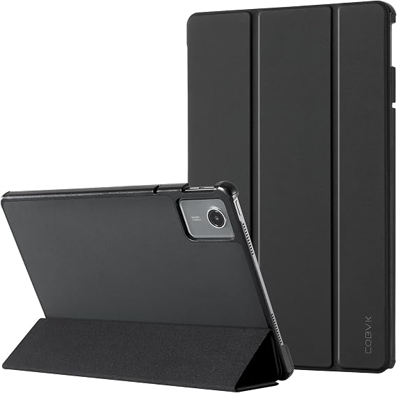 CoBak Waterproof PU Leather Case for Lenovo Tab M11, 11'' Tablet Cover with Auto Wake/Sleep, Slim Stand Hard Back Shell Protective Smart Cover