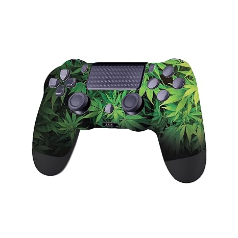 BABY CUDDLE BOX Weed Custom PS-4 Controller Wireless compatible with Play-Station 4 Console by BCB Controllers | Proudly Customized in USA with Permanent HYDRODIP Printing (NOT JUST A SKIN) 1
