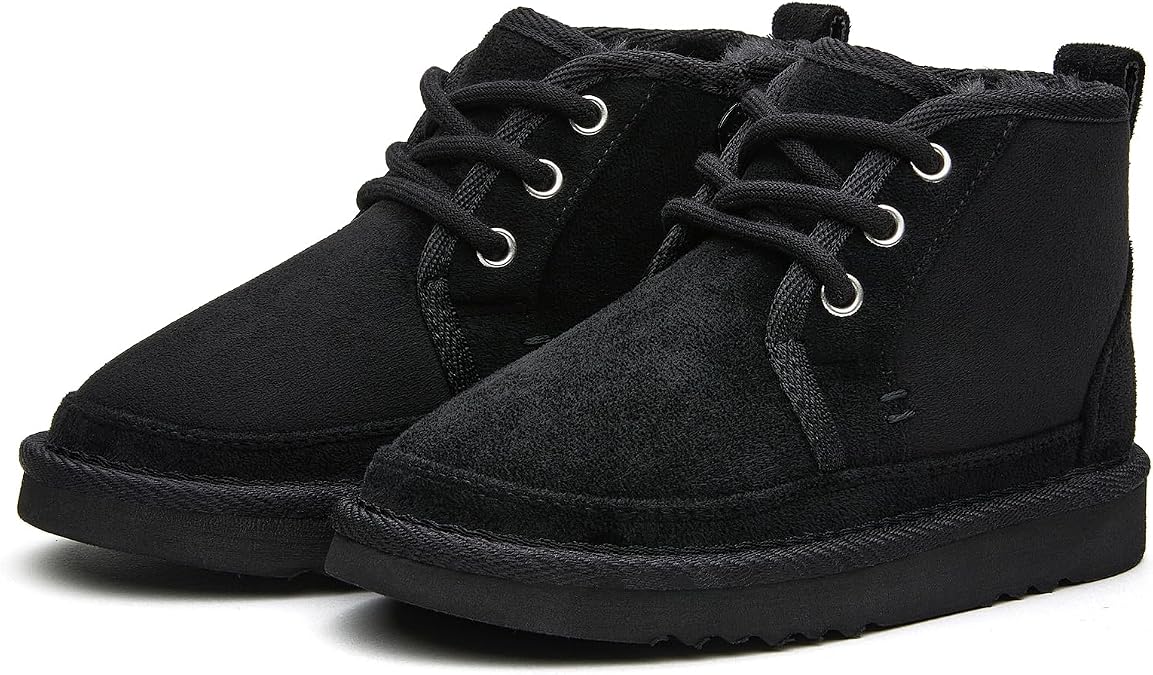 EasyStar Toddler Girls&Boys Winter Warm Boots, Lace-up