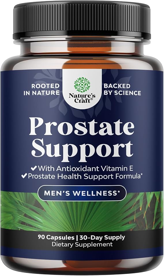 Prostate Support Supplement for Men - Saw Palmetto & Beta Sitosterol -90 Ct