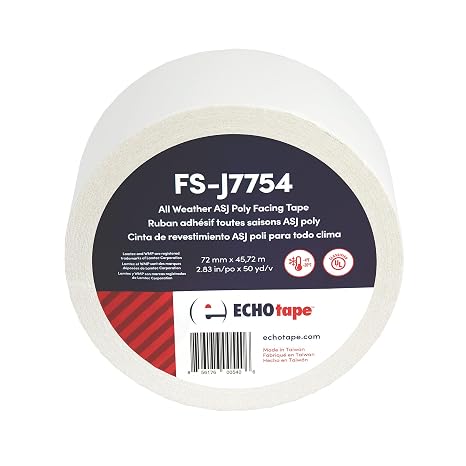 ECHOtape FS-J7754 Facing Insulation Tape All Weather Construction