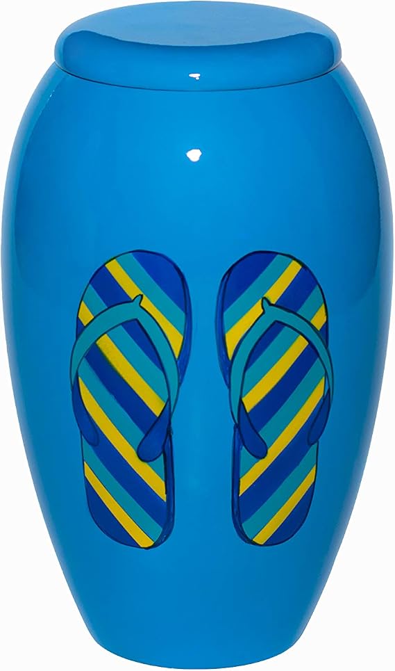 Flip Flops Cremation Urn