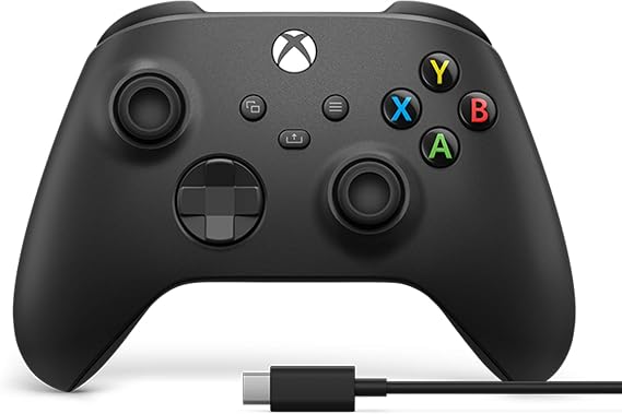 Xbox wireless controller + USB-C cable