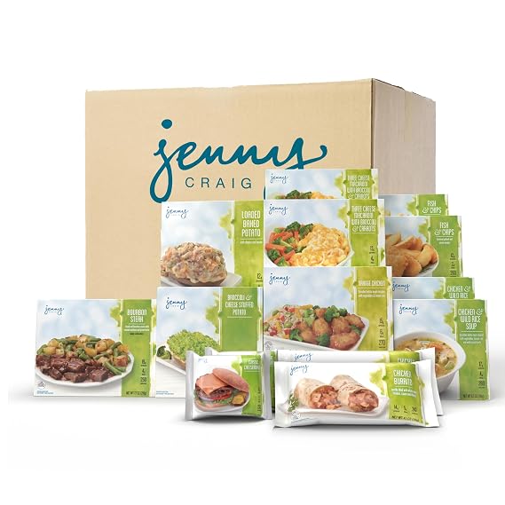 Jenny Craig 14-Count Entree Kit Menu 2 Frozen Meal Kit includes 14 Full Entrees to make living better delicious, nutritious and convenient! Enjoy Prepared Meals, Eat Better, and Love the New You!