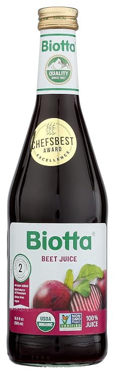 Biotta Beet Juice Bottle 16.9 oz -Single Bottle