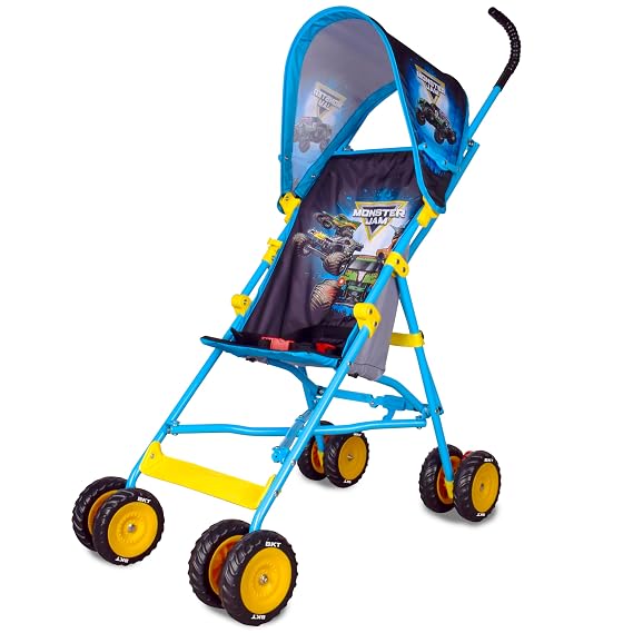 Monster Jam Official Umbrella Stroller - Lightweight Fold with Canopy