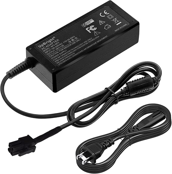 UpBright 4-Pin 12V AC DC Adapter Compatible with Cisco 891F 891FW C891F C891FW-K9 Gigabit Ethernet Integrated Services Router PWR-66W-AC-V2 Delta