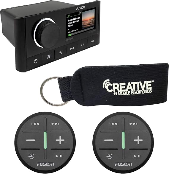 Fusion MS-RA670 Apollo Marine Entertainment System with Built-in Wi-Fi and 2 Wireless Remotes