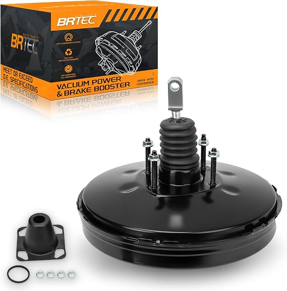 FWD Vacuum Power Brake Booster Compatible with Ford Edge 2011 2012 2013 2014; Lincoln MKX 2011-2015, Replace# 5472025, BRB-48, BT4Z2005A, BA1Z2005A, BT1Z2005A, BT4Z2005A, CT4Z2005A, CT4Z2005E