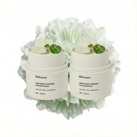 Cleansing Balm 98.824% makeup removal with AHA BHA PHA, Salicylic Acid & Centella for Deep Makeup Removal, Pore Cleansing, Blackheads, Oil Control & Sensitive Skin Care (2pcs)