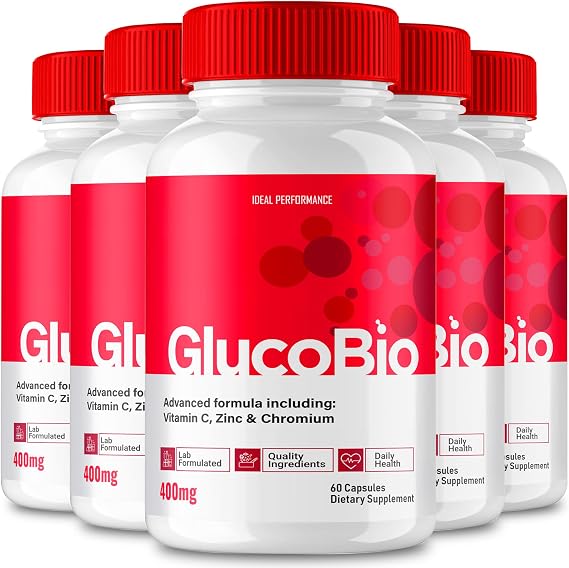 GlucoBio Capsules, Gluco Bio Capsules Reviews (5 Pack)