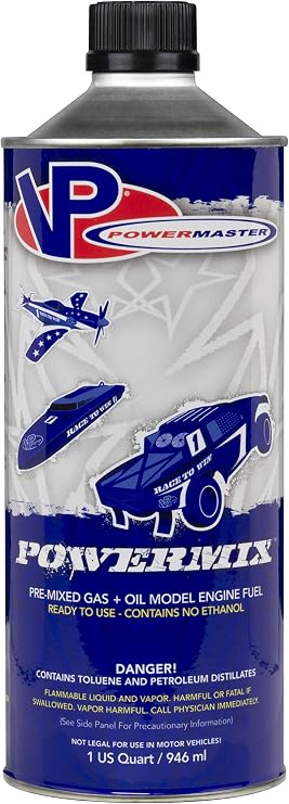 VP Racing Fuels Powermaster PowerMix 25:1 Fuel - 1 Quart