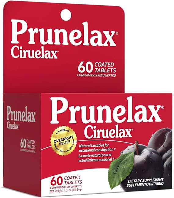 Prunelax Tablets, 60 Count