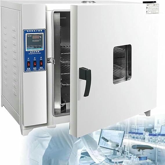 Vacuum Drying Oven, Lab Convection Oven, Laboratory Drying Oven, Constant Temperature Blast Drying Oven Industrial Digital Forced Air Convection Drying Oven Horizontal Electric Blast Drying Oven 43L