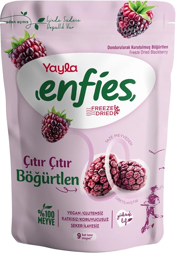 Yayla Enfies Freeze Dried Böğürtlen