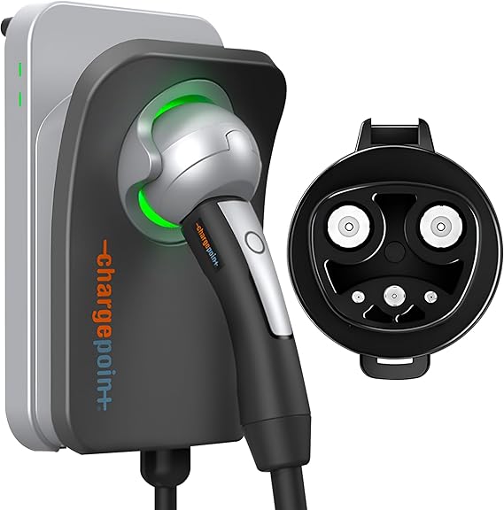 ChargePoint HomeFlex Level 2 EV Charger, Hardwired NACS Charging Station Tesla Compatible, Fast Charge Solution for Electric Vehicles